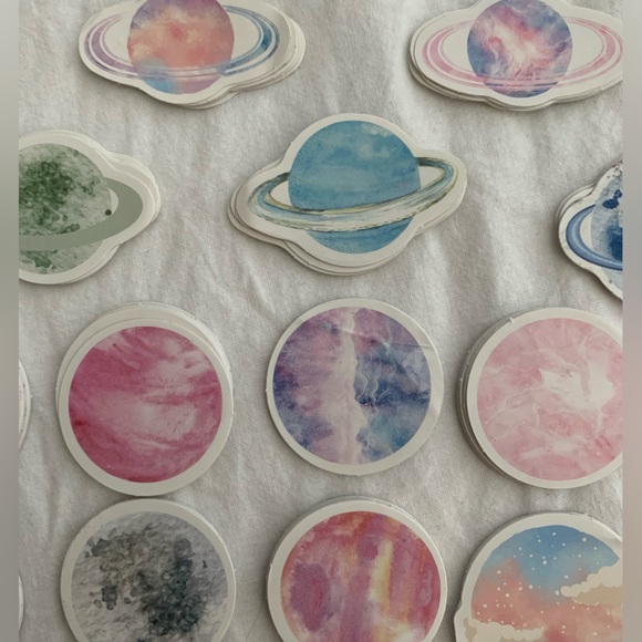 15 planet stickers set - Picture 5 of 5